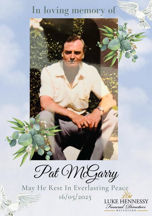Photograph of Pat McGarry